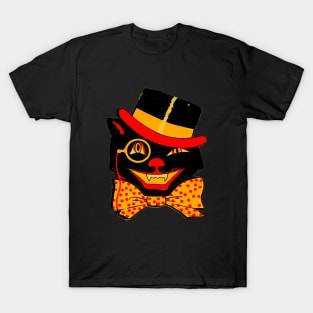 Vintage Halloween Cat 01 T-Shirt